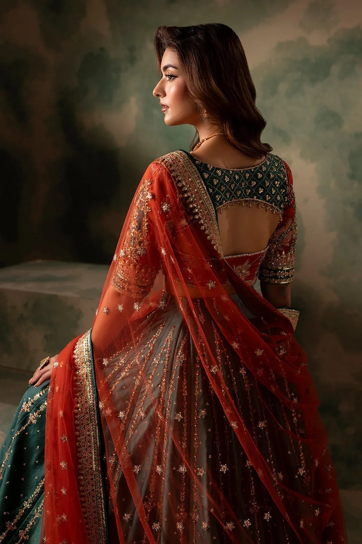 Mina Kashif | Noor Jahan Wedding Formals | Afroz - Rang-e-Khaas