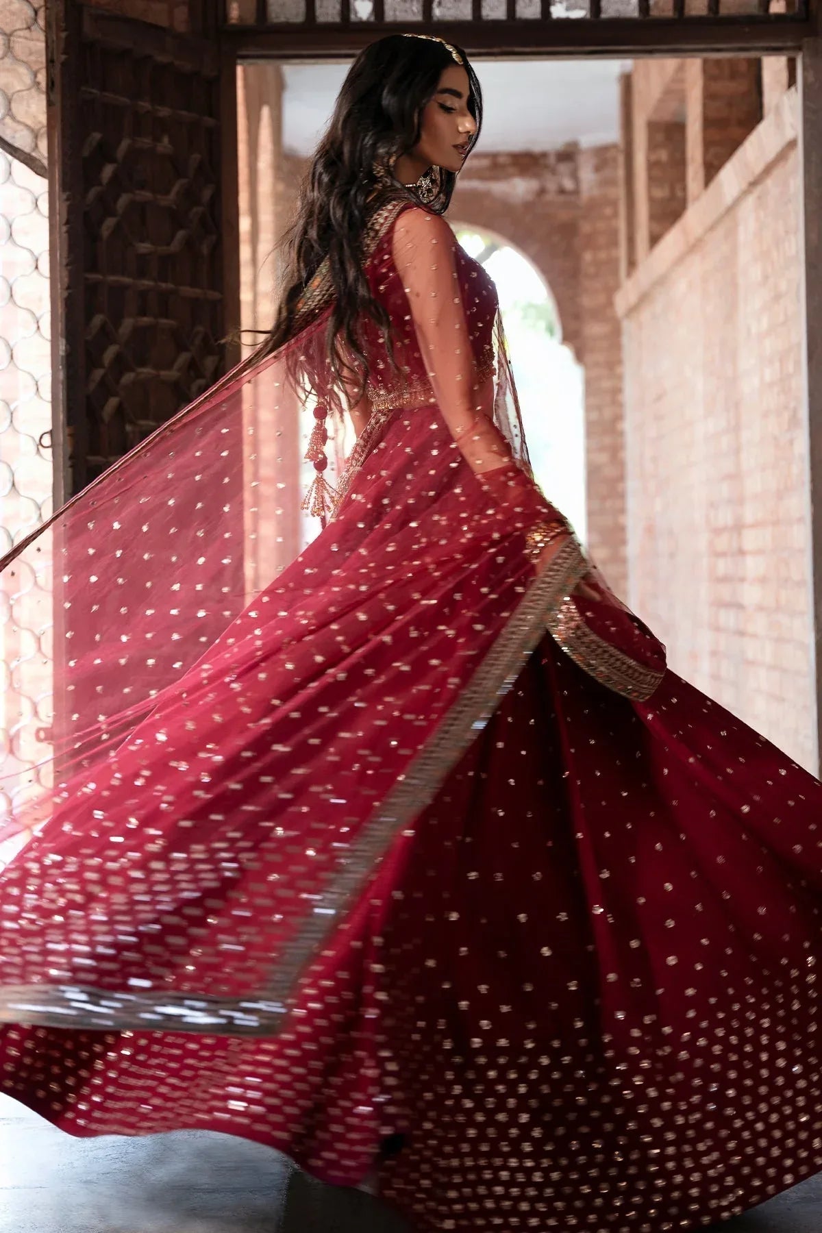 Mina Kashif | Virsa Wedding Formals | Sahiba - Rang-e-Khaas
