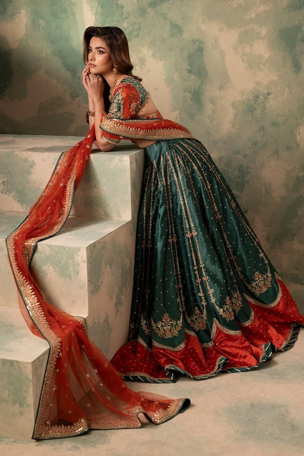 Mina Kashif | Noor Jahan Wedding Formals | Afroz - Rang-e-Khaas