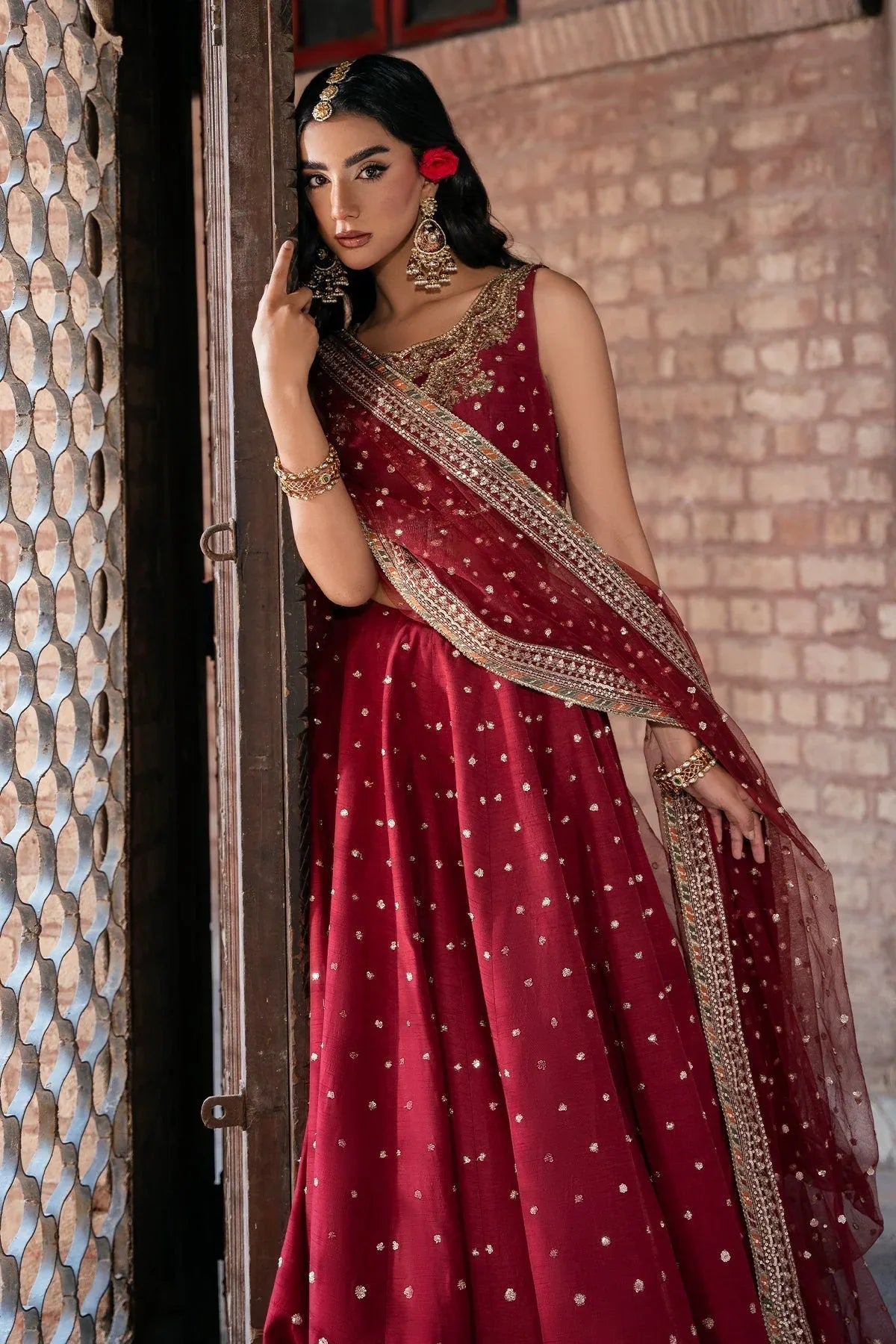 Mina Kashif | Virsa Wedding Formals | Sahiba - Rang-e-Khaas
