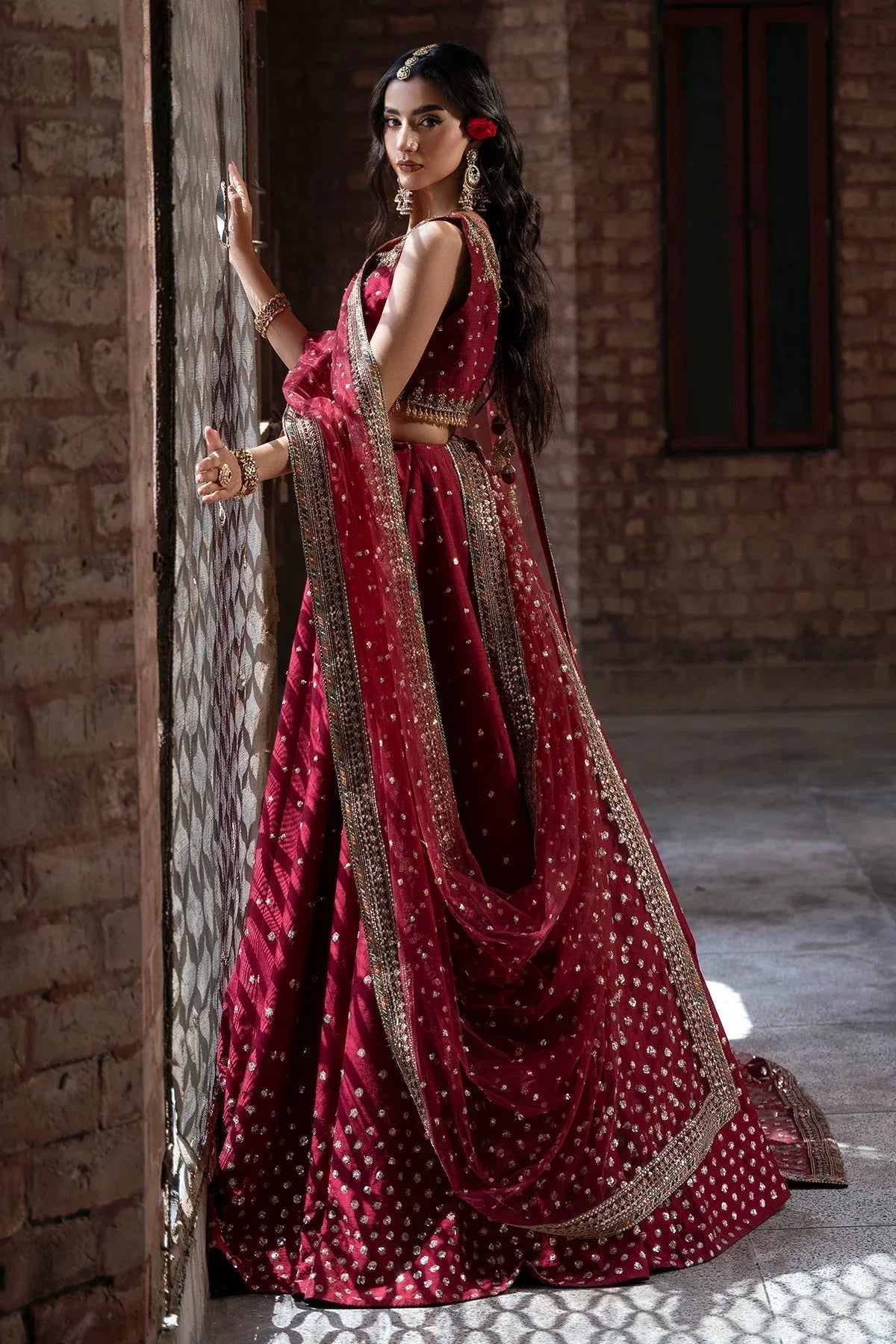 Mina Kashif | Virsa Wedding Formals | Sahiba - Rang-e-Khaas