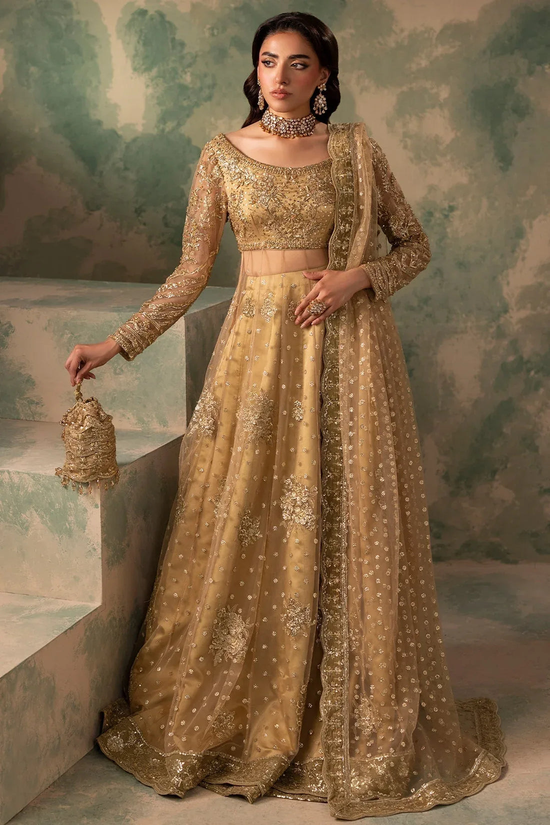 Mina Kashif | Noor Jahan Wedding Formals | Sajal - Rang-e-Khaas