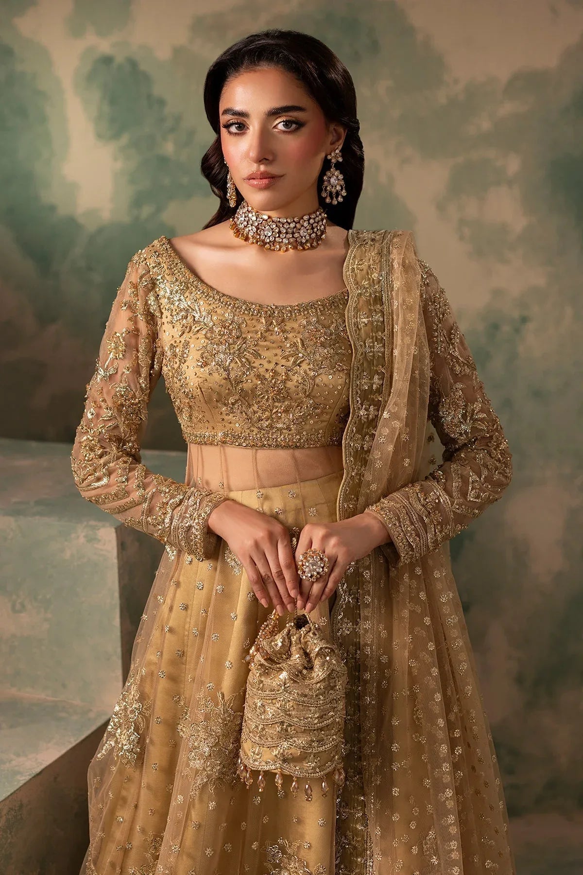 Mina Kashif | Noor Jahan Wedding Formals | Sajal - Rang-e-Khaas