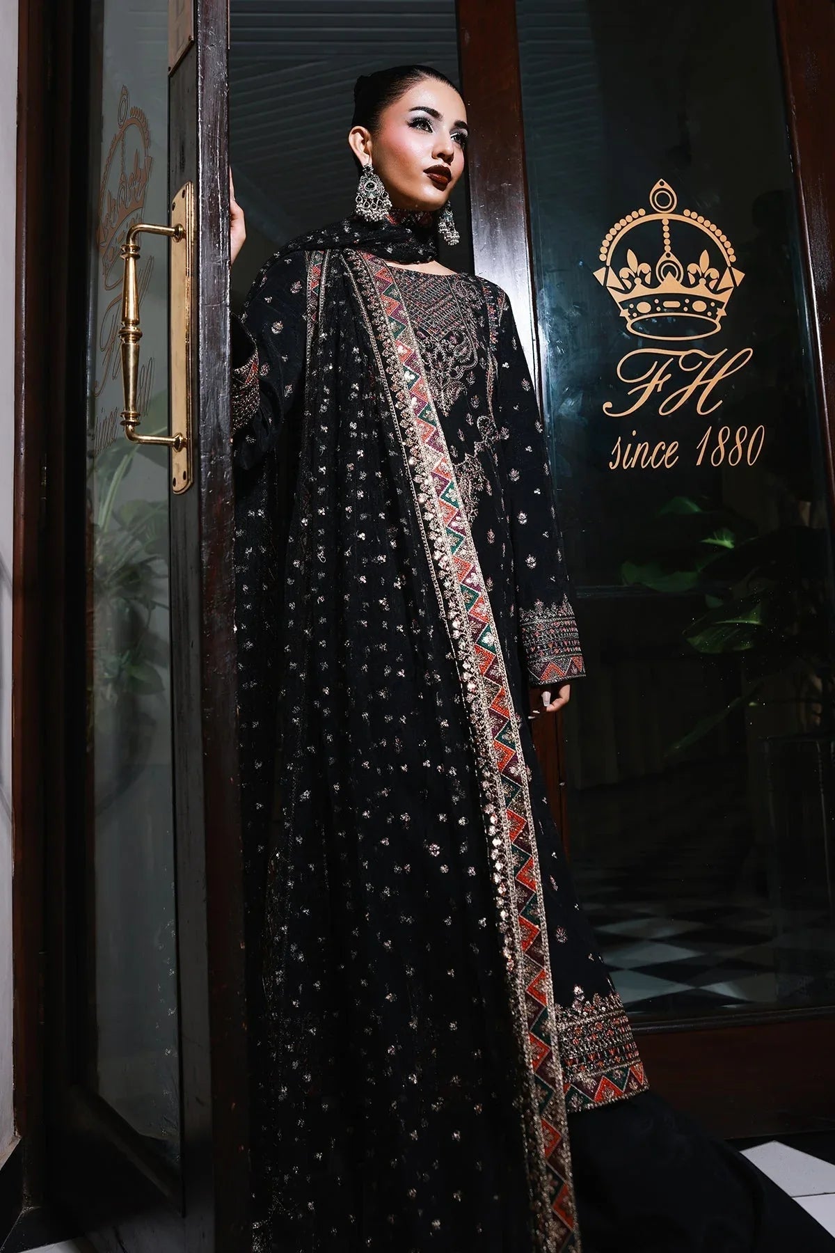 Charizma | Festive Pret | CMA-5-136A - Rang-e-Khaas