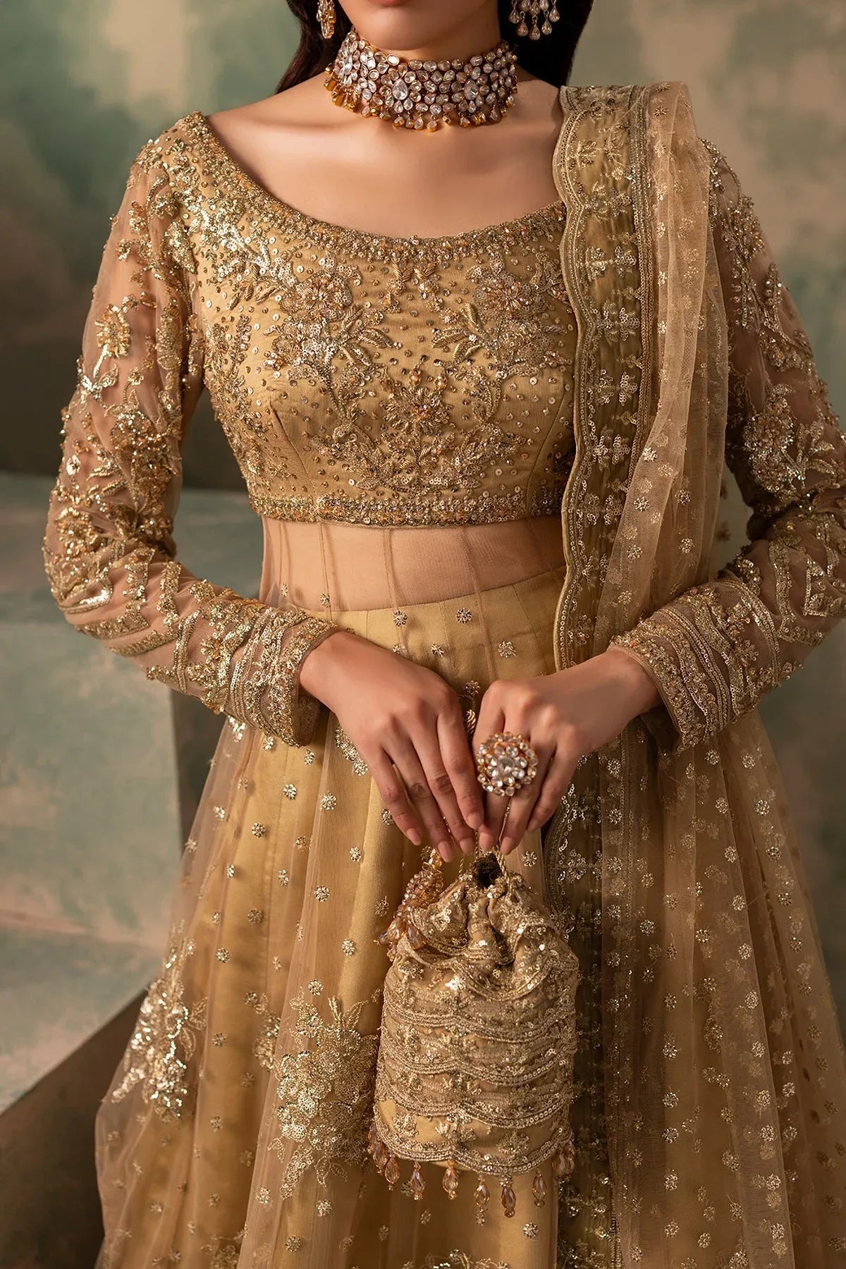 Mina Kashif | Noor Jahan Wedding Formals | Sajal - Rang-e-Khaas