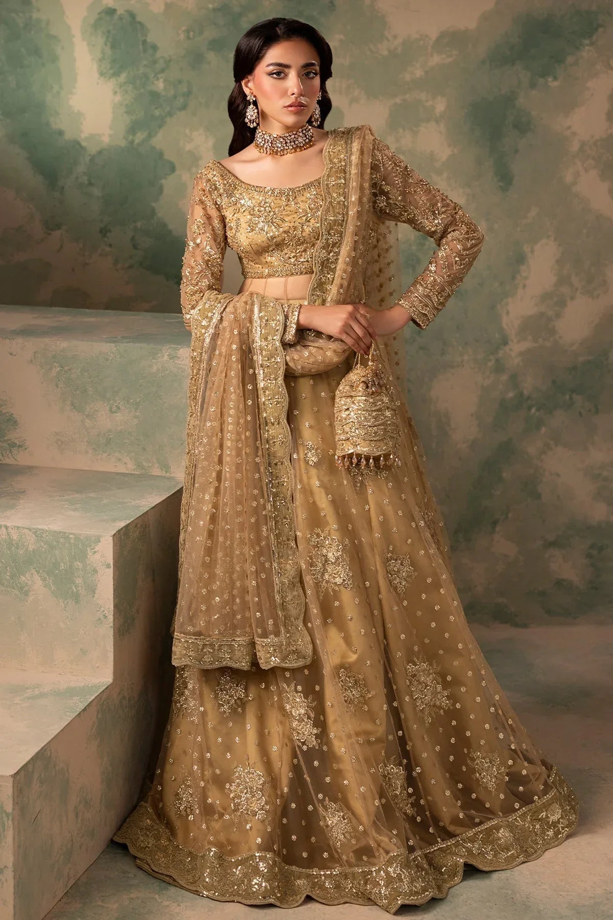 Mina Kashif | Noor Jahan Wedding Formals | Sajal - Rang-e-Khaas
