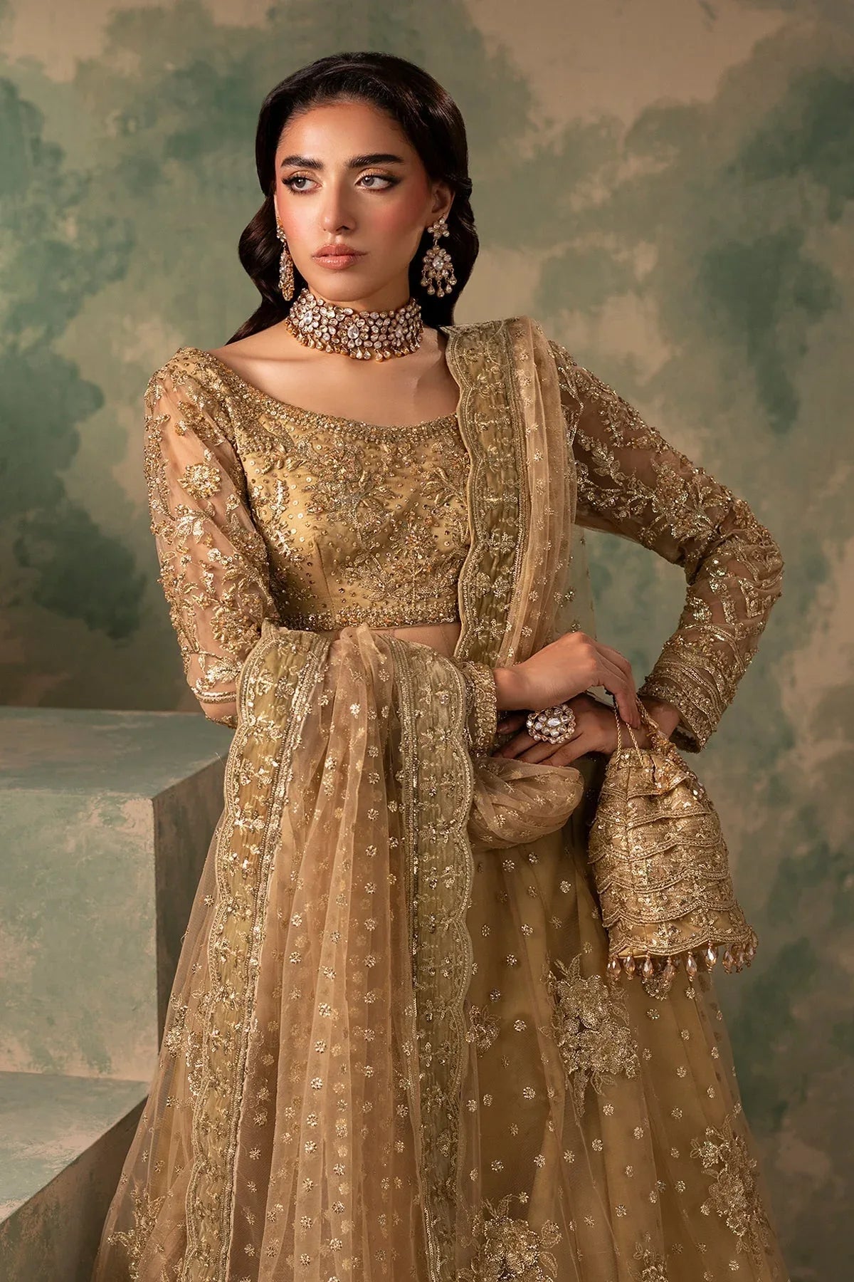 Mina Kashif | Noor Jahan Wedding Formals | Sajal - Rang-e-Khaas