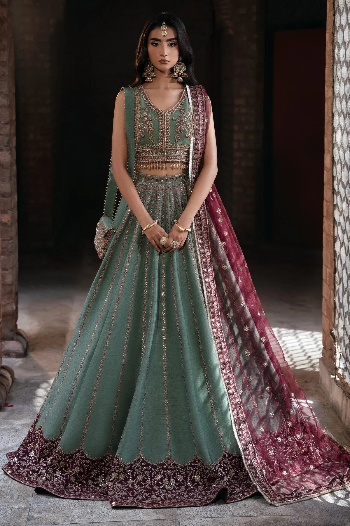 Mina Kashif | Virsa Wedding Formals | Noor-e-saba - Rang-e-Khaas