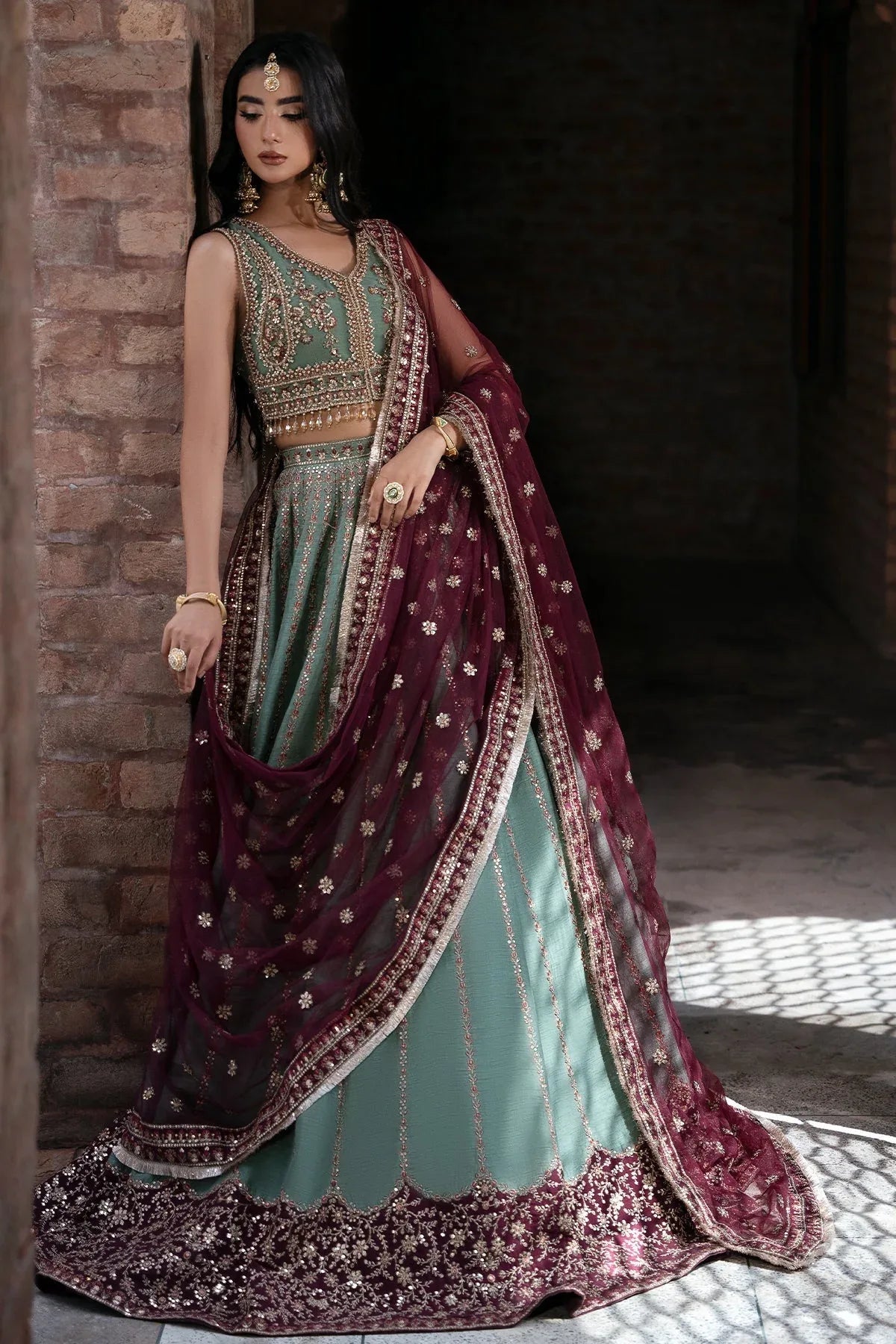 Mina Kashif | Virsa Wedding Formals | Noor-e-saba - Rang-e-Khaas