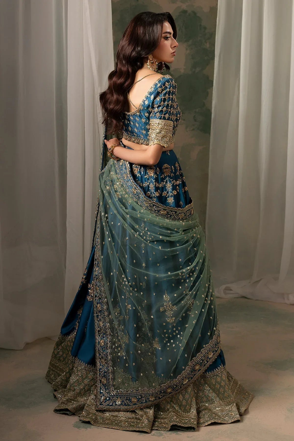 Mina Kashif | Noor Jahan Wedding Formals | Gulroze - Rang-e-Khaas