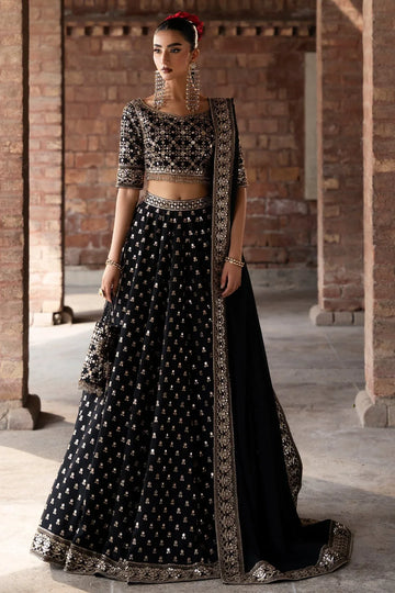 Mina Kashif | Virsa Wedding Formals | Surmayi - Rang-e-Khaas