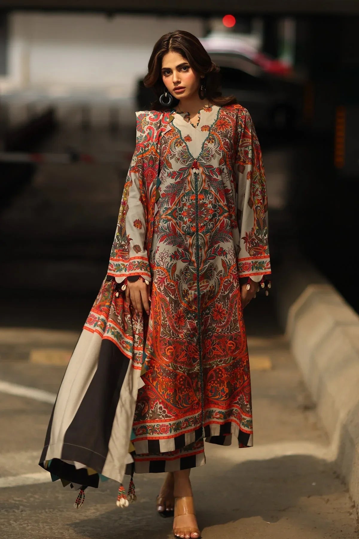 Charizma | C Prints Winter 25 | CPW5-12 - Rang-e-Khaas