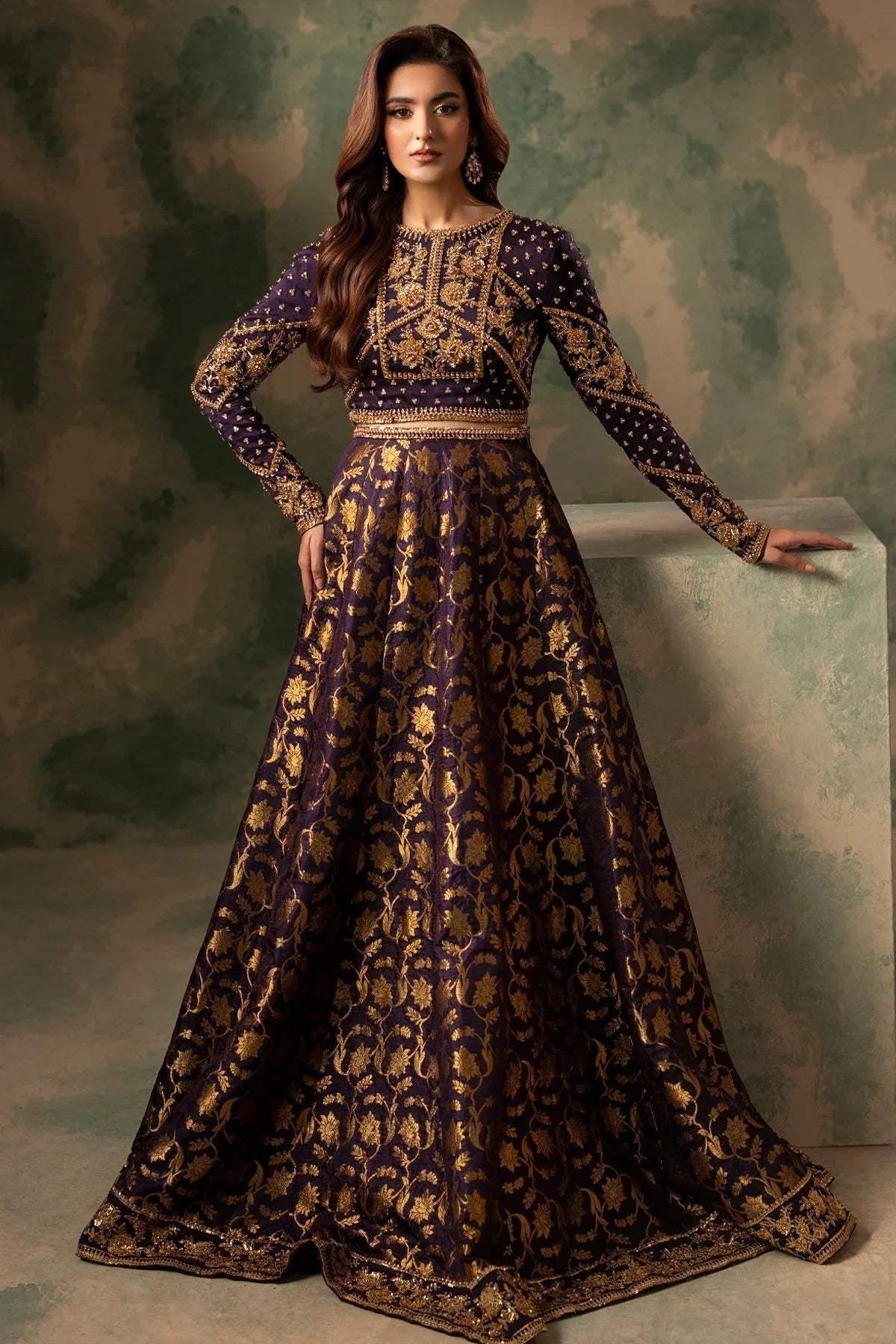 Mina Kashif | Noor Jahan Wedding Formals | Daneer - Rang-e-Khaas