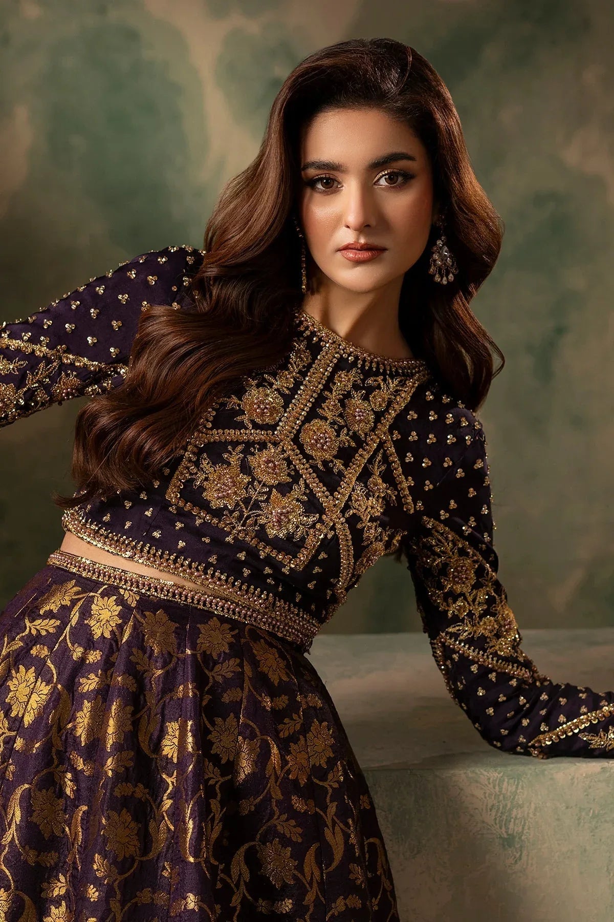 Mina Kashif | Noor Jahan Wedding Formals | Daneer - Rang-e-Khaas