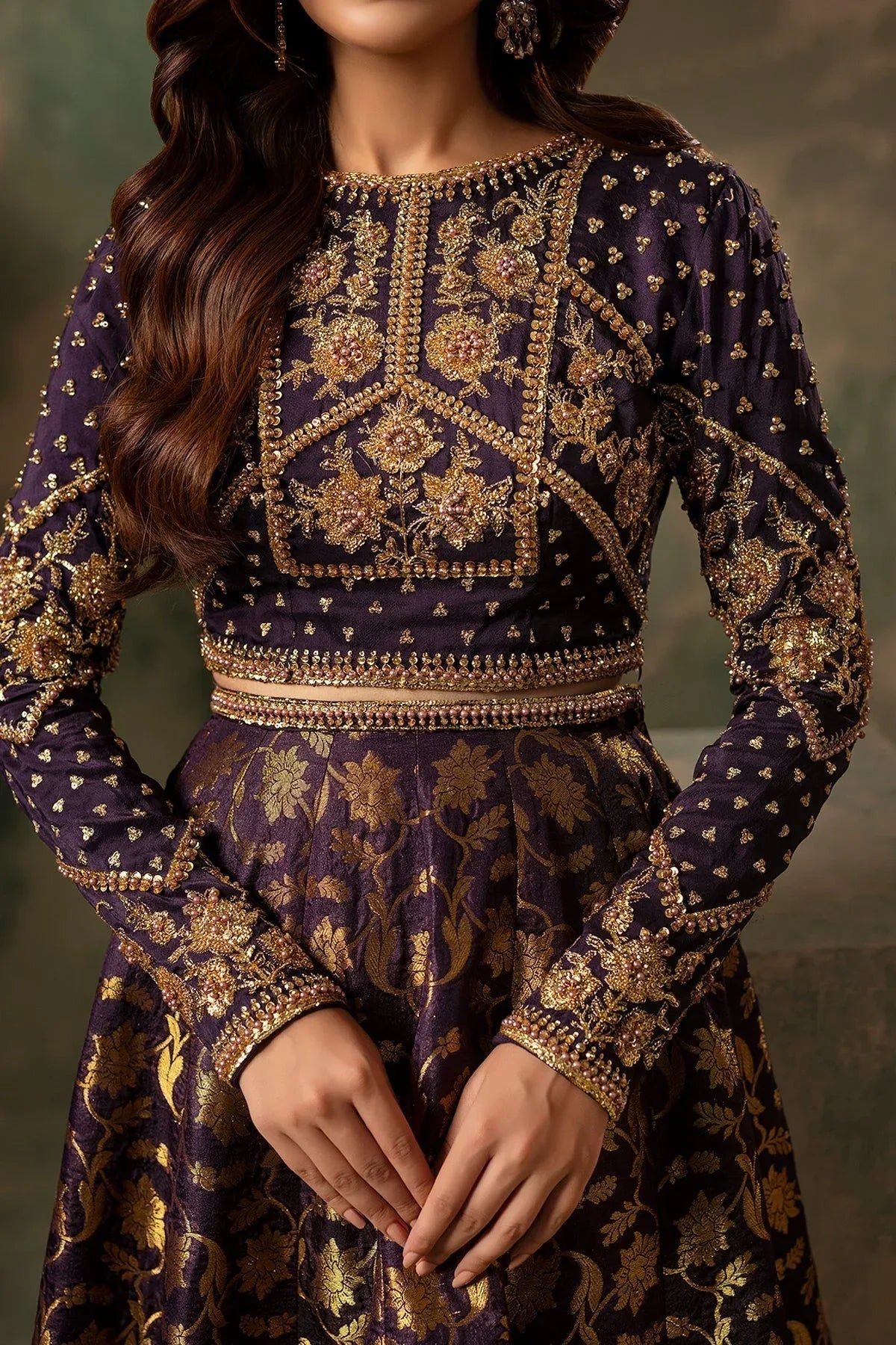 Mina Kashif | Noor Jahan Wedding Formals | Daneer - Rang-e-Khaas