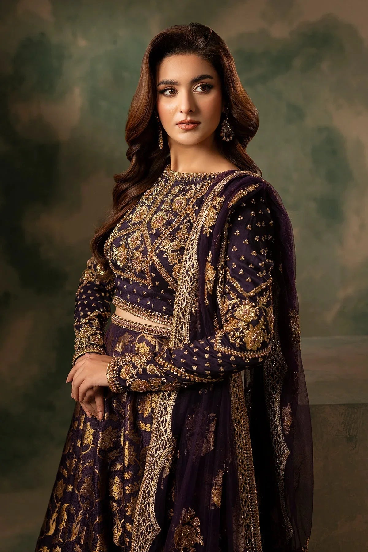 Mina Kashif | Noor Jahan Wedding Formals | Daneer - Rang-e-Khaas