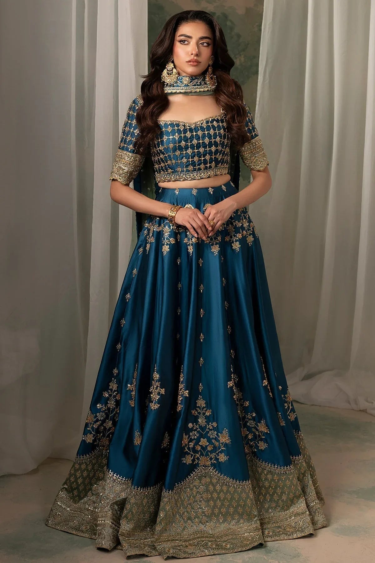 Mina Kashif | Noor Jahan Wedding Formals | Gulroze - Rang-e-Khaas