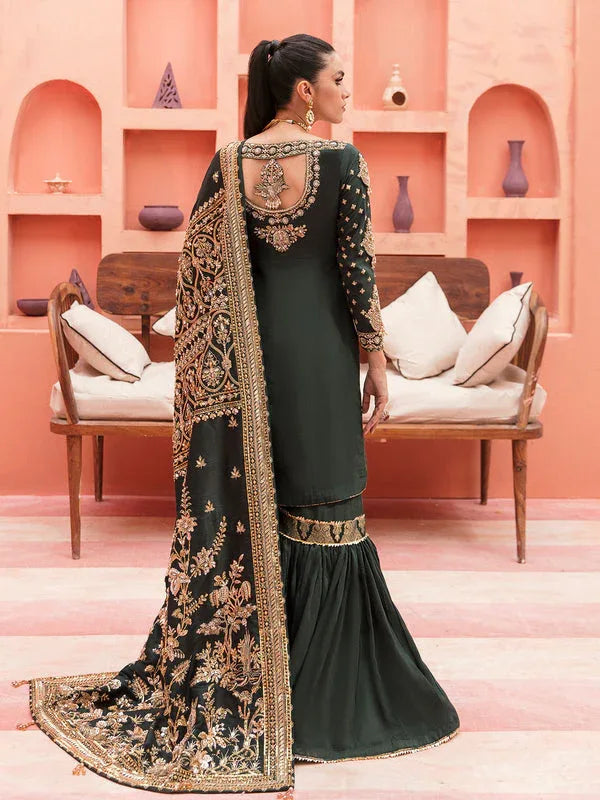 Gulaal | Wedding Formals | GL-WS-22V1-33 (SHIRT AND GHARARA) - Rang-e-Khaas