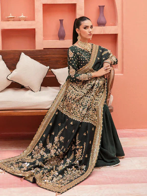 Gulaal | Wedding Formals | GL-WS-22V1-33 (SHIRT AND GHARARA) - Rang-e-Khaas