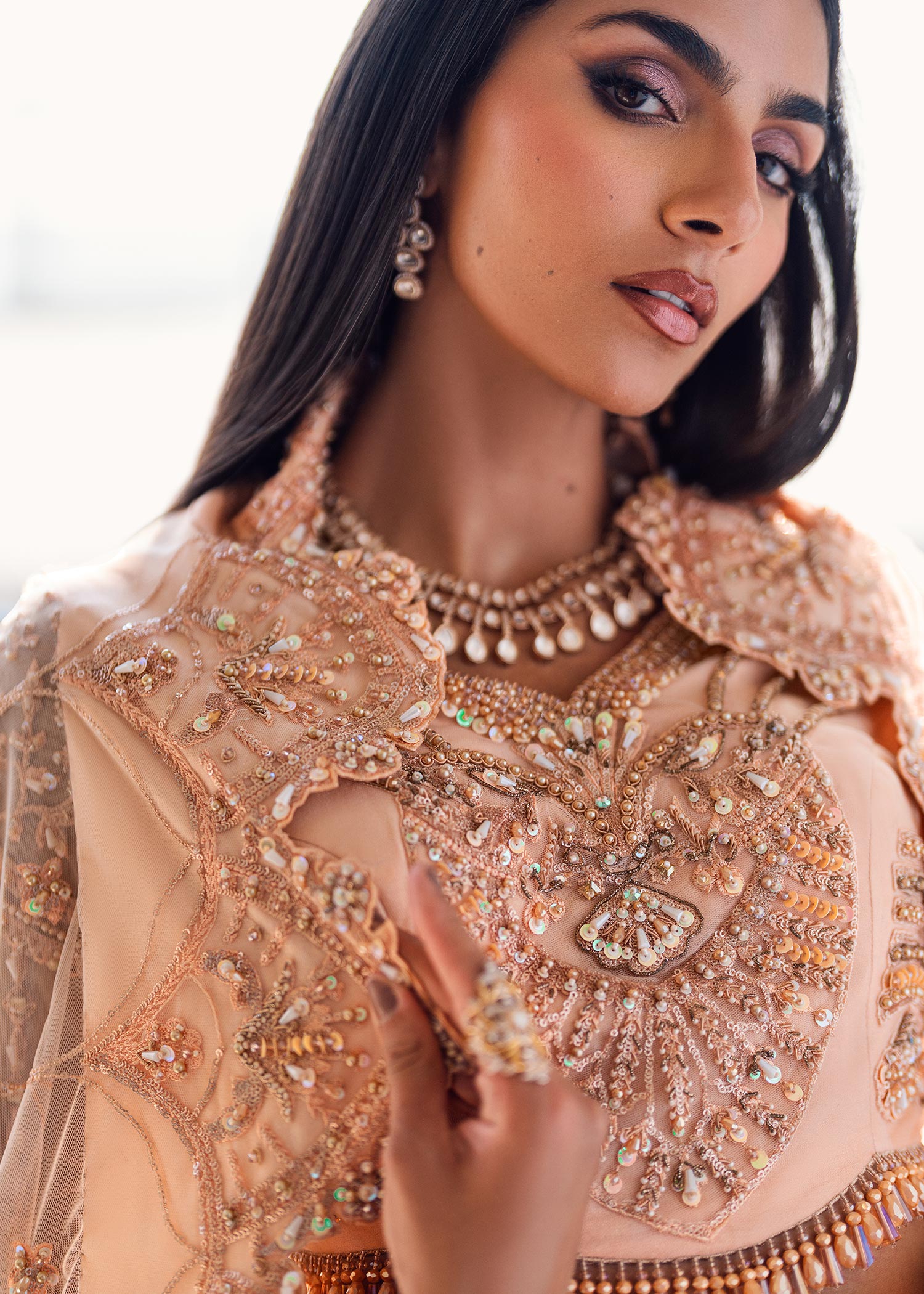 Waqas Shah | Amariage Luxury Formals | Coral Bliss - Rang-e-Khaas