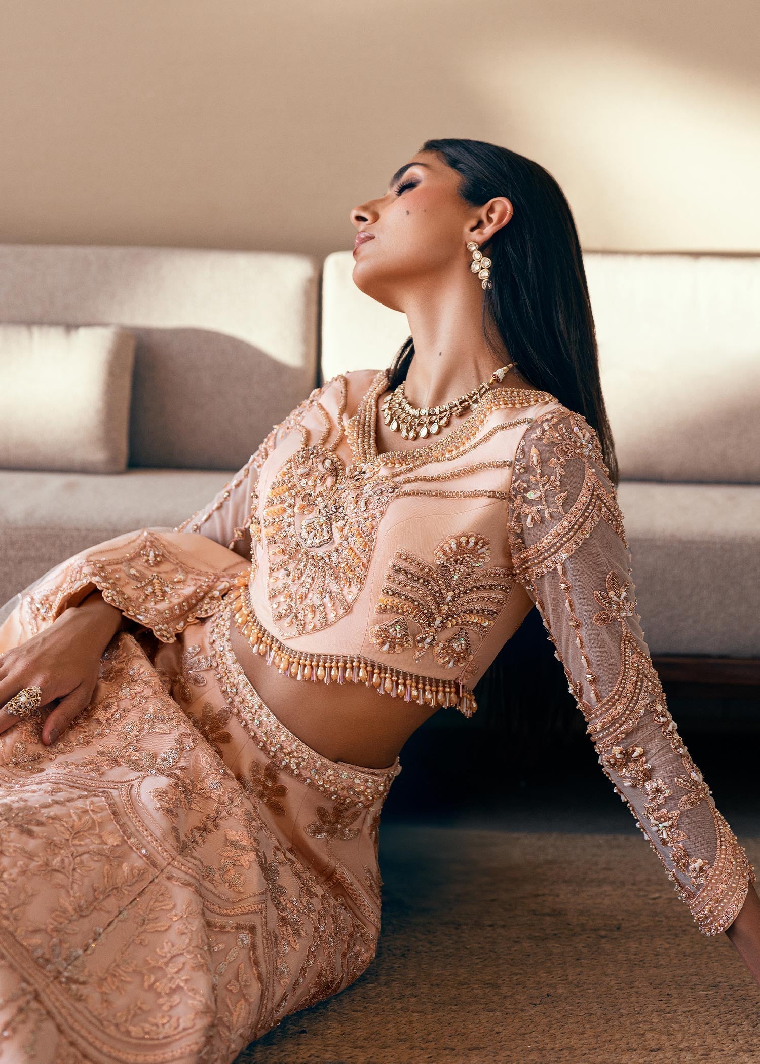 Waqas Shah | Amariage Luxury Formals | Coral Bliss - Rang-e-Khaas