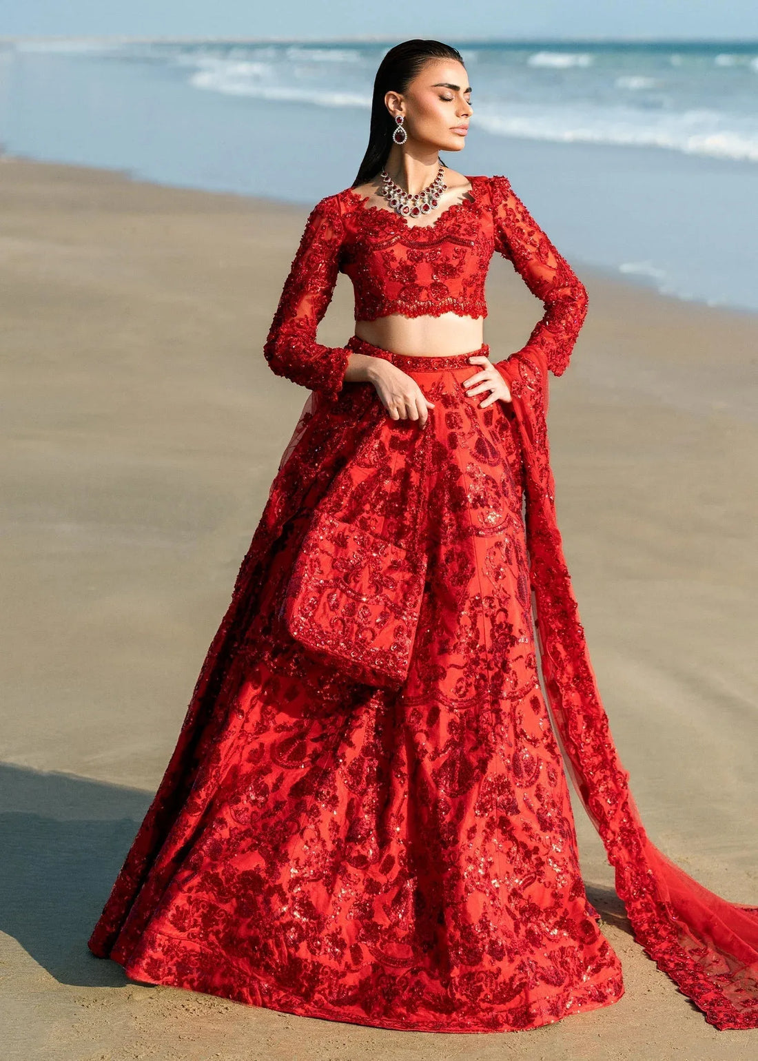 Waqas Shah | Amariage Luxury Formals | Ruby - Rang-e-Khaas