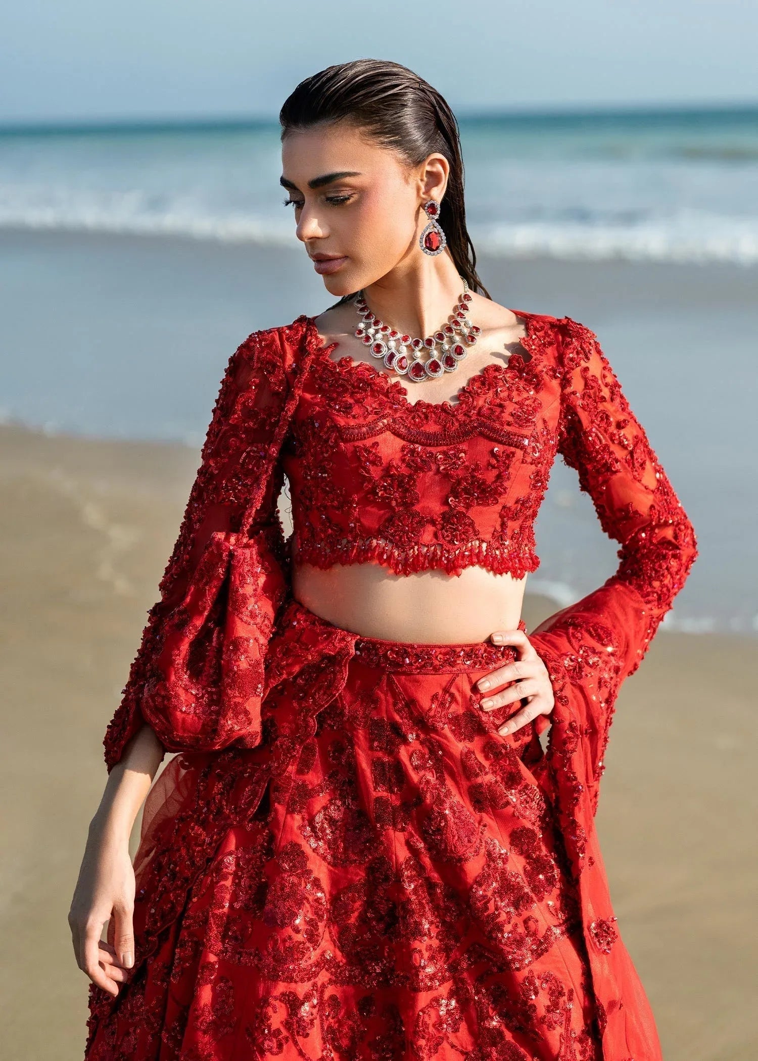 Waqas Shah | Amariage Luxury Formals | Ruby - Rang-e-Khaas