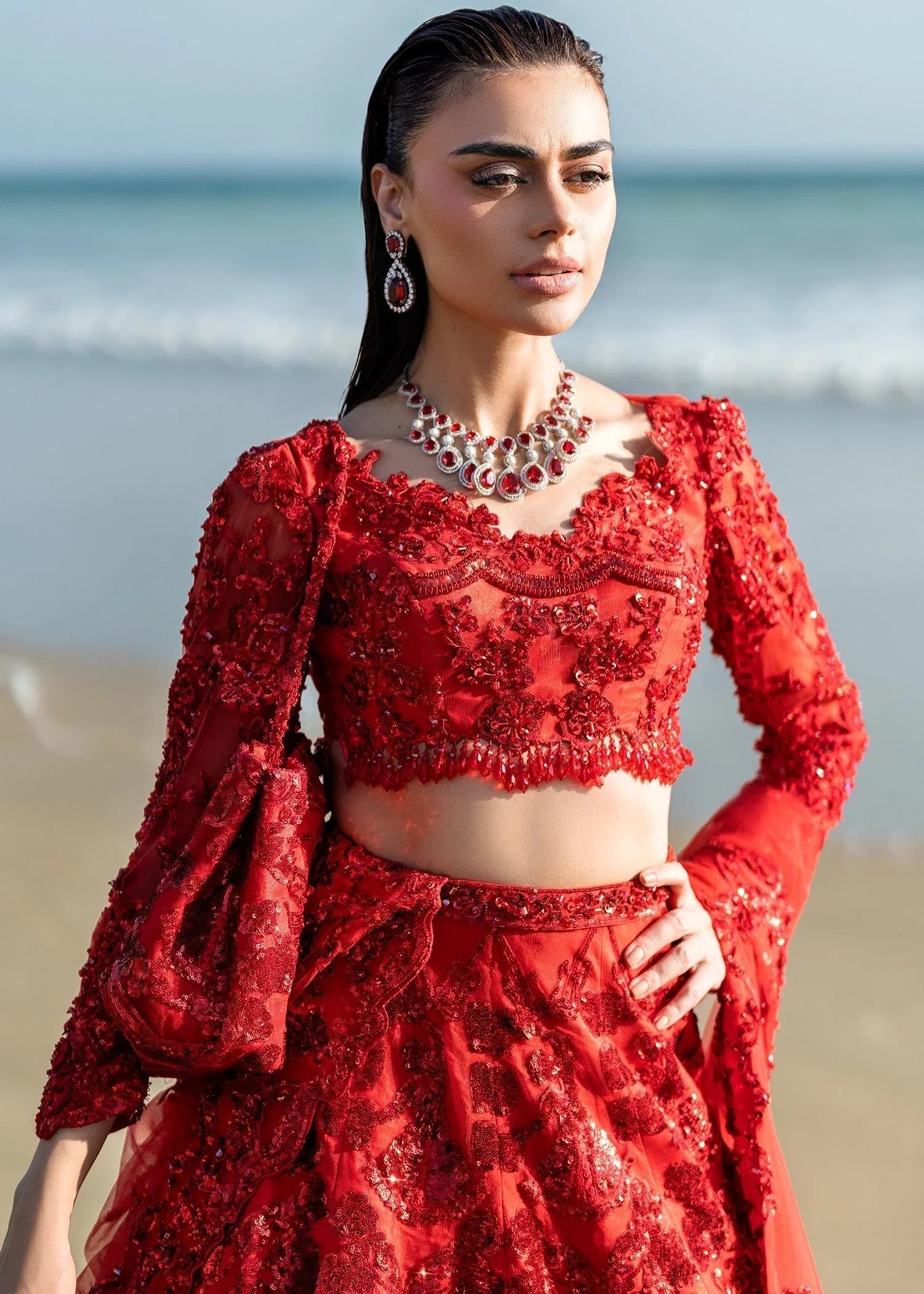 Waqas Shah | Amariage Luxury Formals | Ruby - Rang-e-Khaas