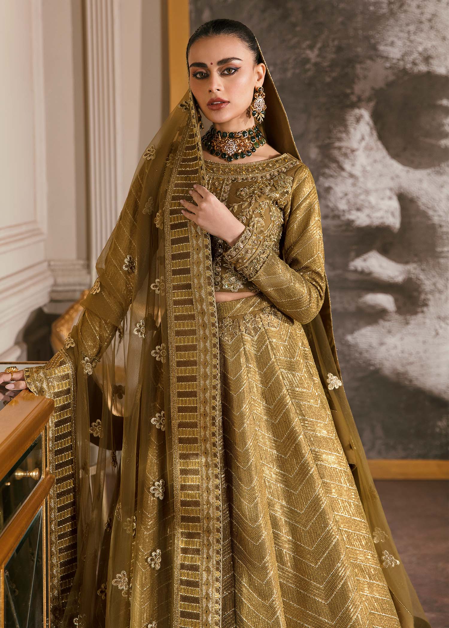 Waqas Shah | Malika - E - Elizabeth | ORCHID - Rang-e-Khaas