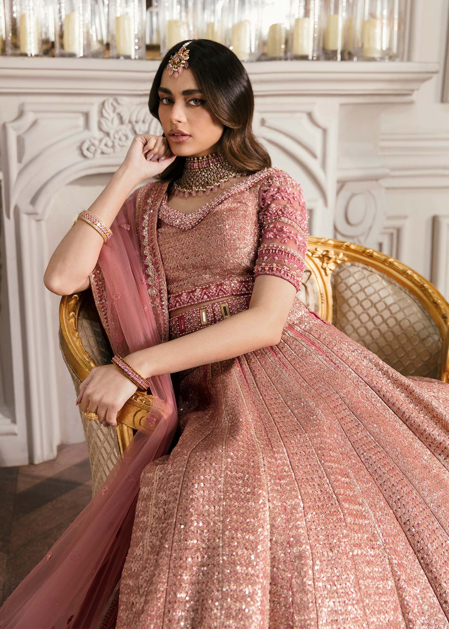 Waqas Shah | Malika - E - Elizabeth | PRIMROSE - Rang-e-Khaas