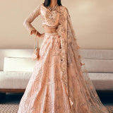 Waqas Shah | Amariage Luxury Formals | Coral Bliss