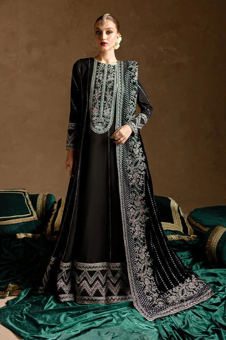 Marjjan | De Rose Velvet | MRV-14 (BLACK) - Rang-e-Khaas