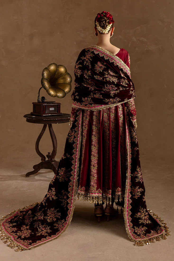 Marjjan | De Rose Velvet | MRV-13 (MEHROON) - Rang-e-Khaas