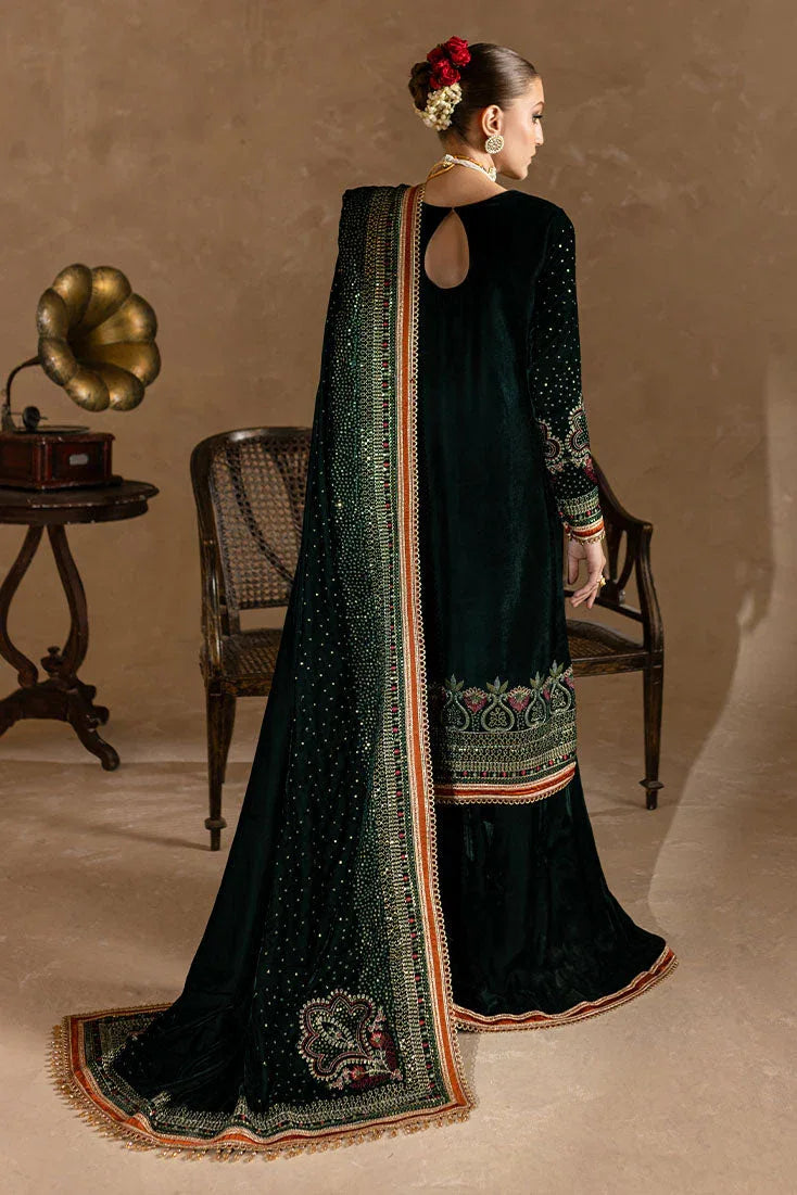 Marjjan | De Rose Velvet | MRV-07 (GREEN) - Rang-e-Khaas