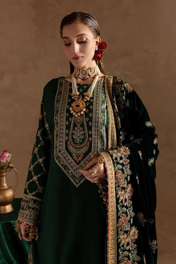 Marjjan | De Rose Velvet | MRV-11 (GREEN) - Rang-e-Khaas