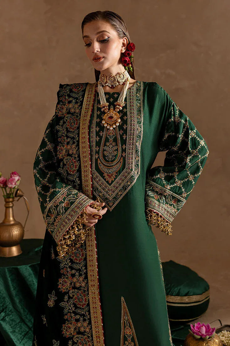 Marjjan | De Rose Velvet | MRV-11 (GREEN) - Rang-e-Khaas