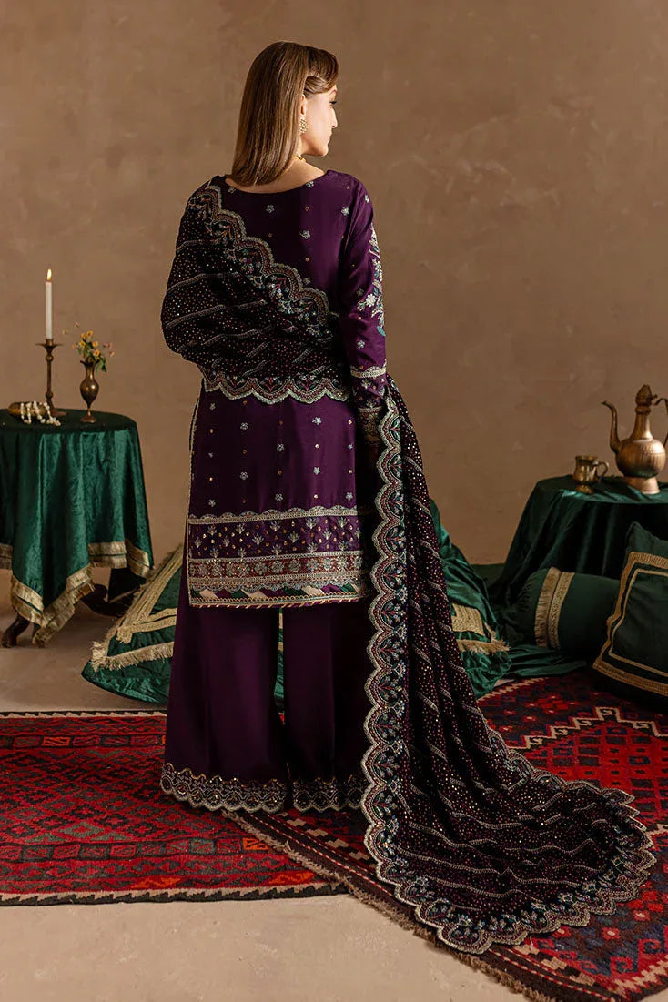 Marjjan | De Rose Velvet | MRV-12 (PURPLE) - Rang-e-Khaas