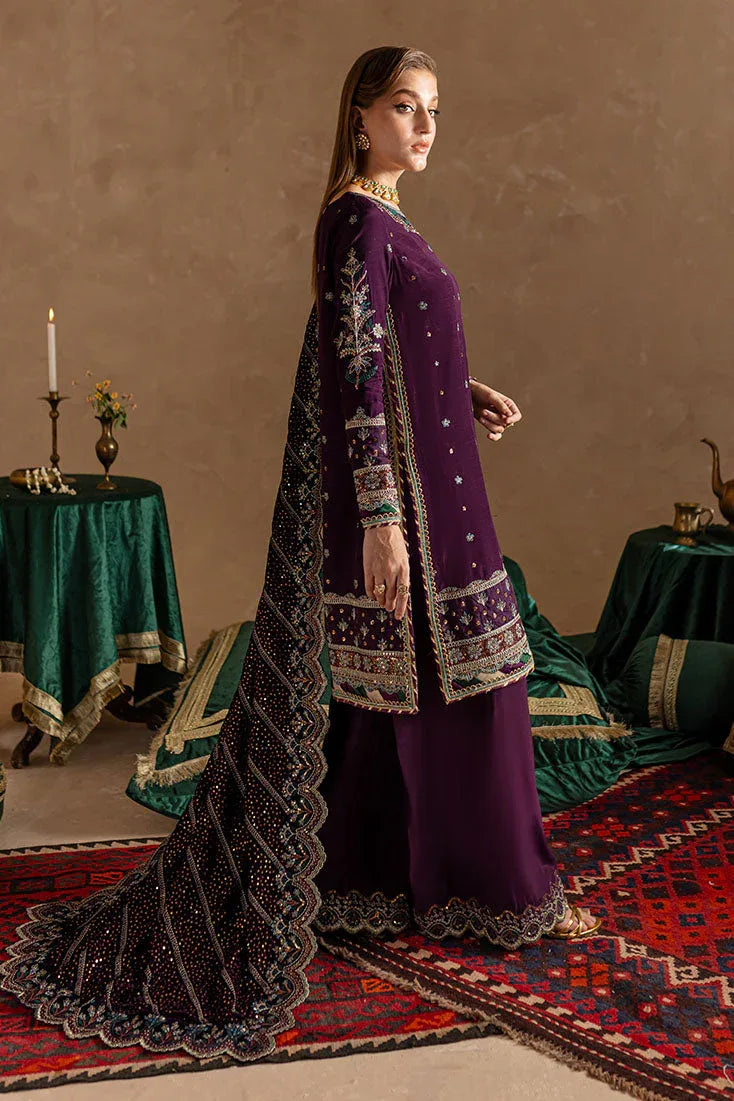 Marjjan | De Rose Velvet | MRV-12 (PURPLE) - Rang-e-Khaas
