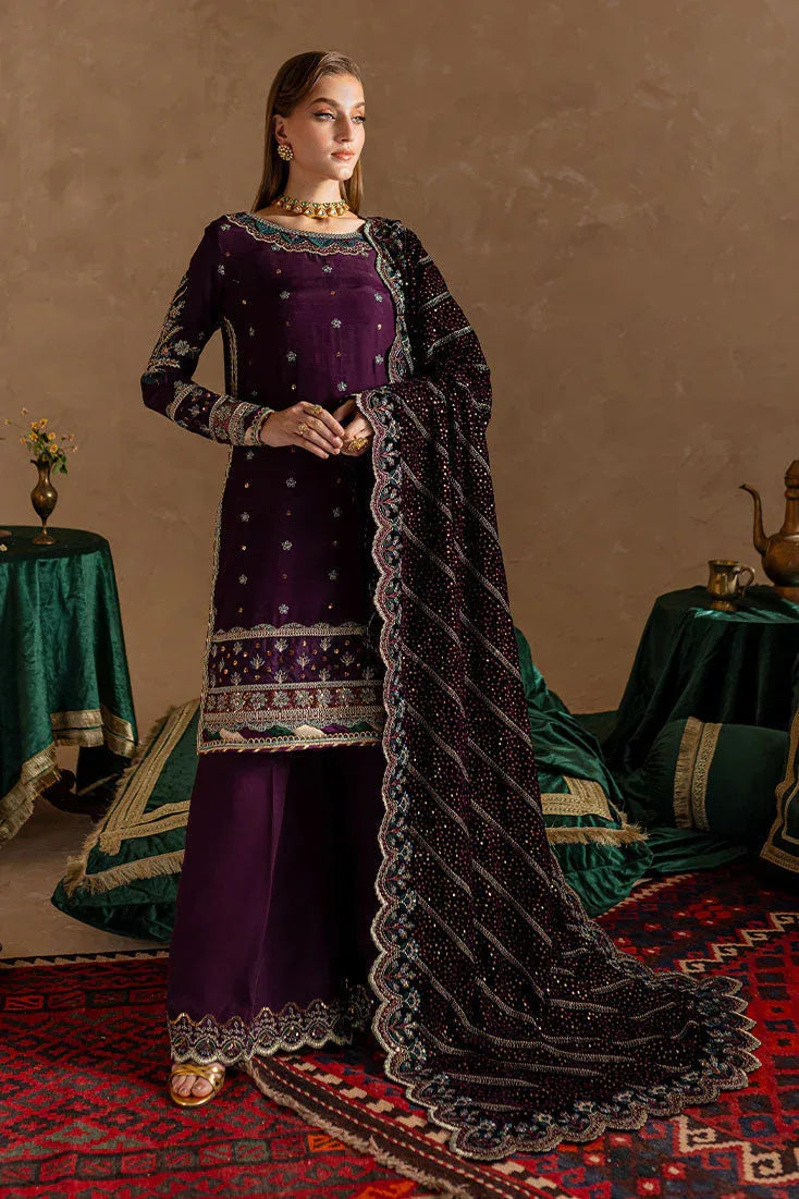 Marjjan | De Rose Velvet | MRV-12 (PURPLE) - Rang-e-Khaas