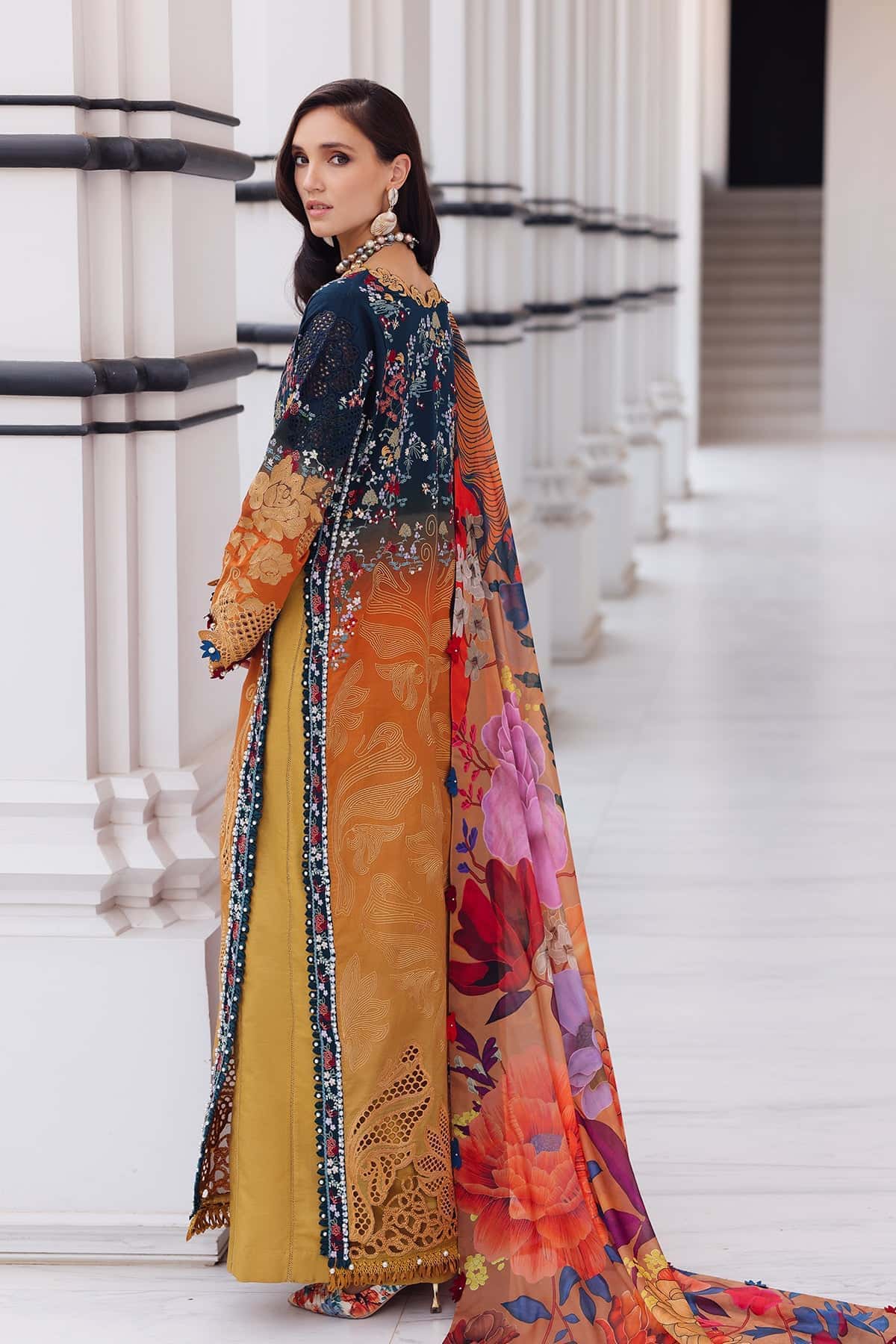 Afrozeh | Lawn 25 | Halcy - Rang-e-Khaas