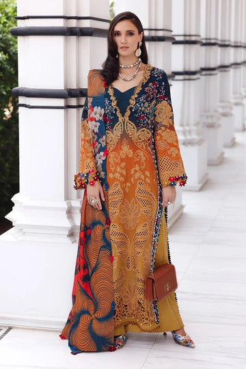Afrozeh | Lawn 25 | Halcy - Rang-e-Khaas