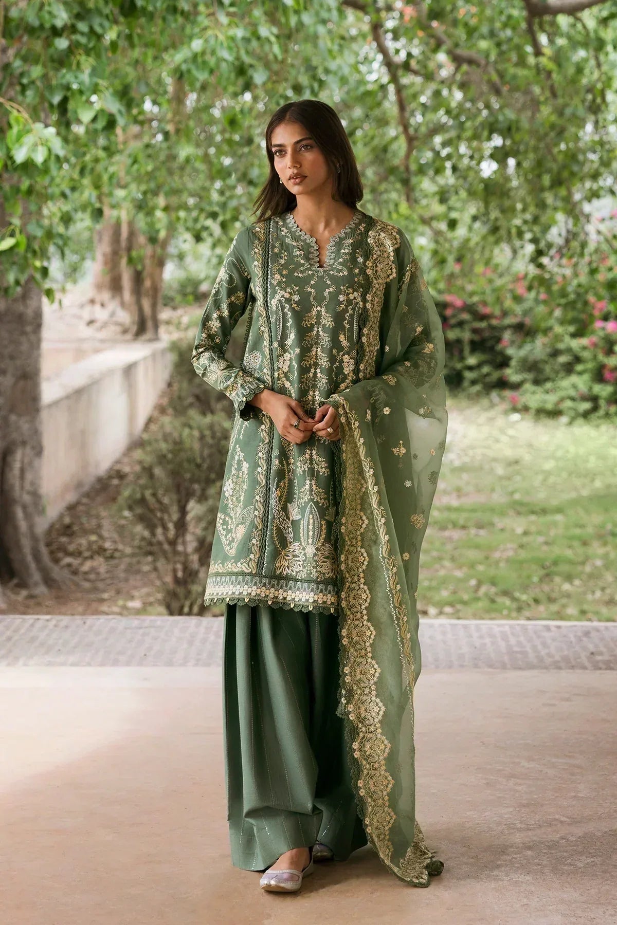 Afrozeh | Mulaqaat Lawn | Waadha - Rang-e-Khaas