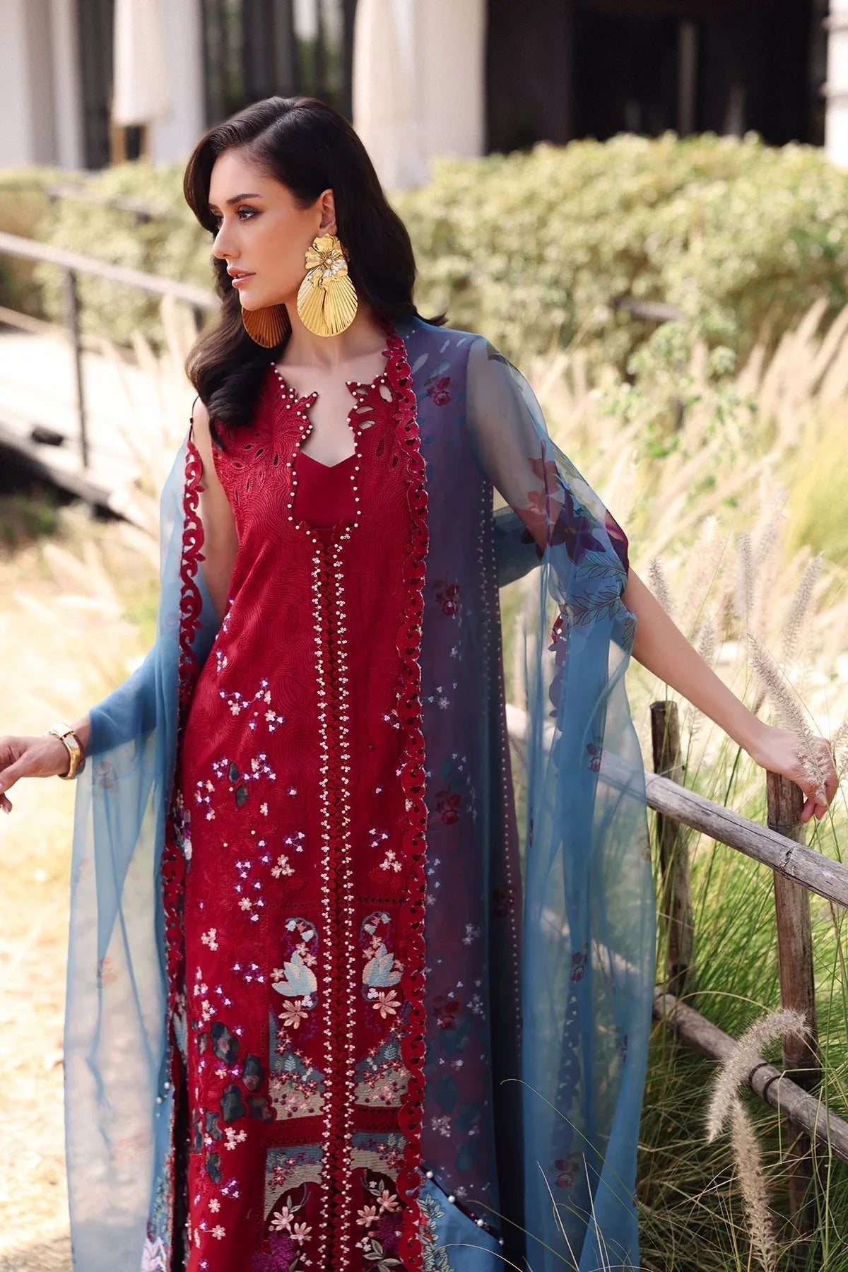 Afrozeh | Lawn 25 | Glacis - Rang-e-Khaas