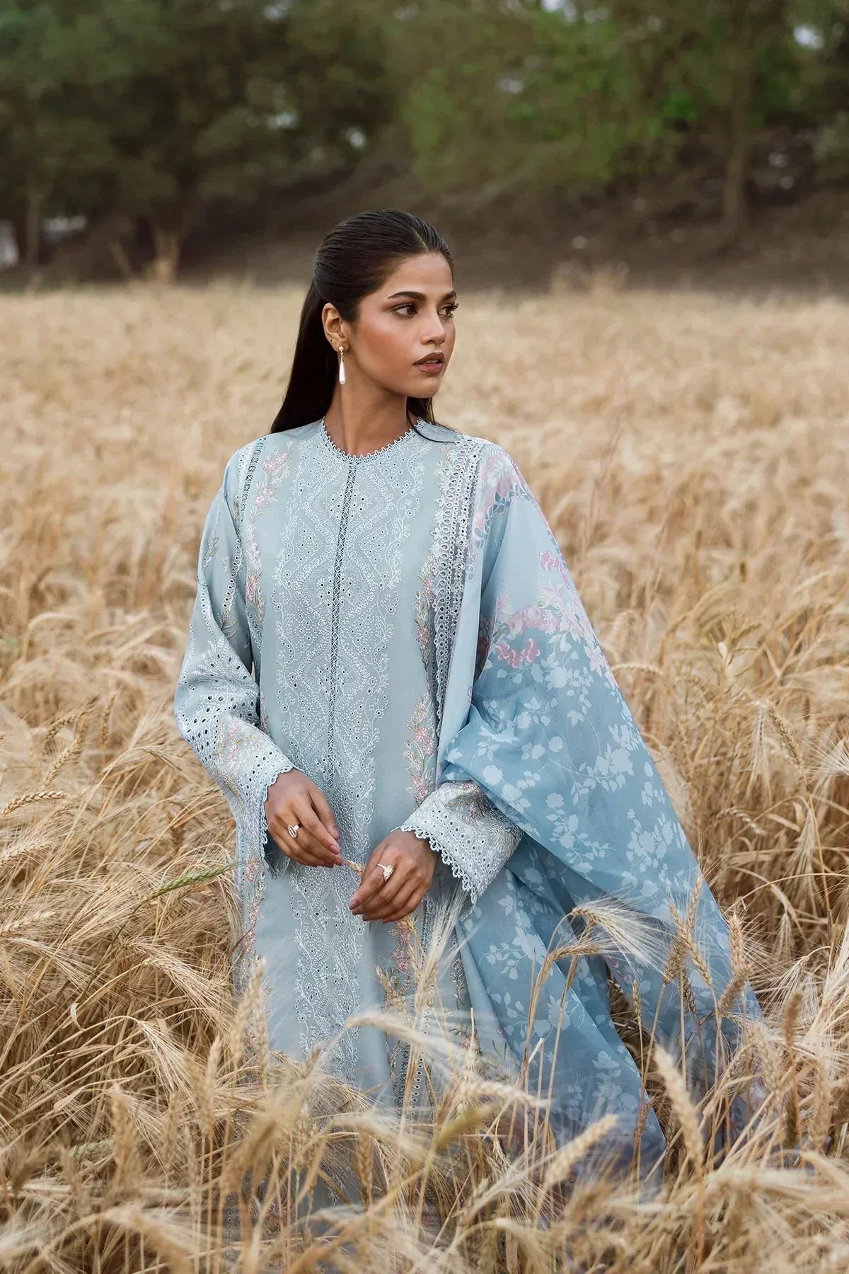 Afrozeh | Mulaqaat Lawn | Sukoon - Rang-e-Khaas