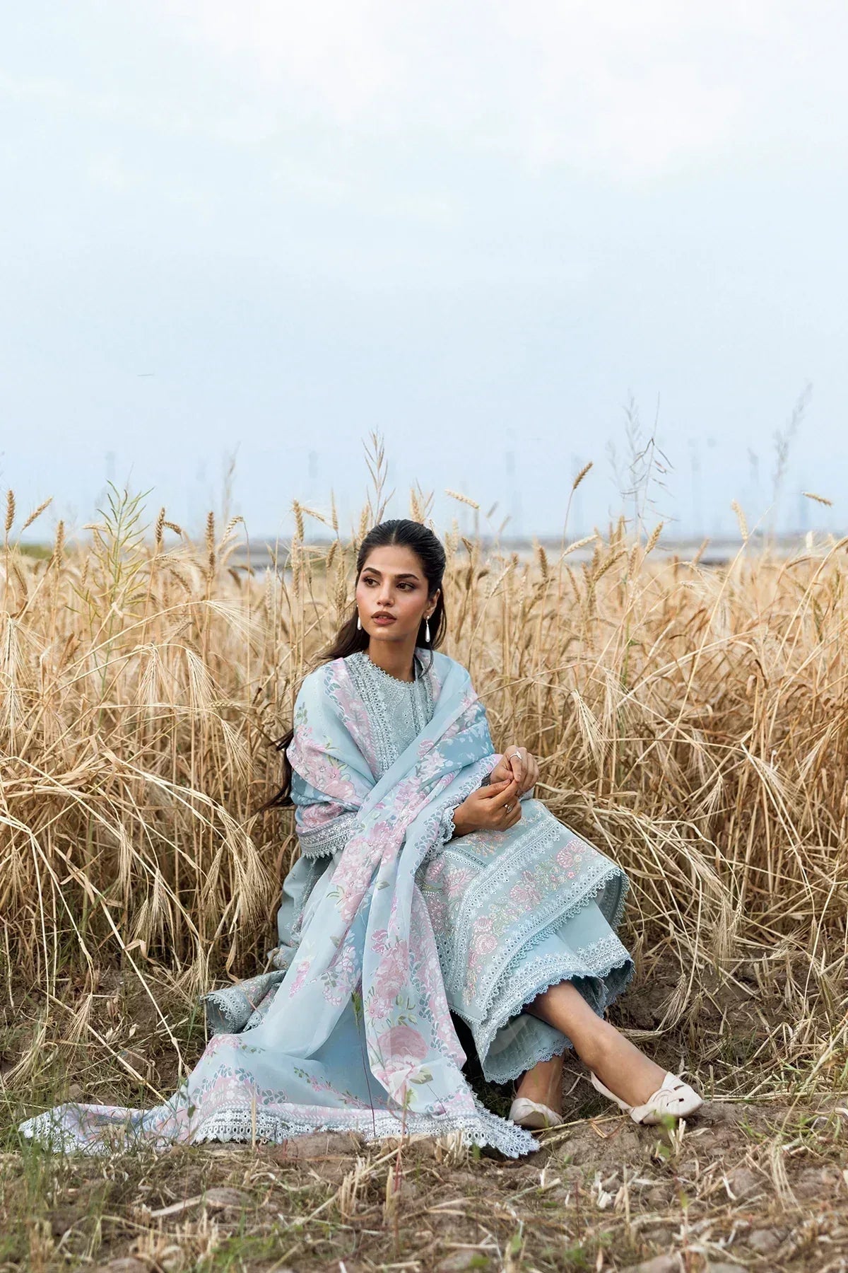 Afrozeh | Mulaqaat Lawn | Sukoon - Rang-e-Khaas