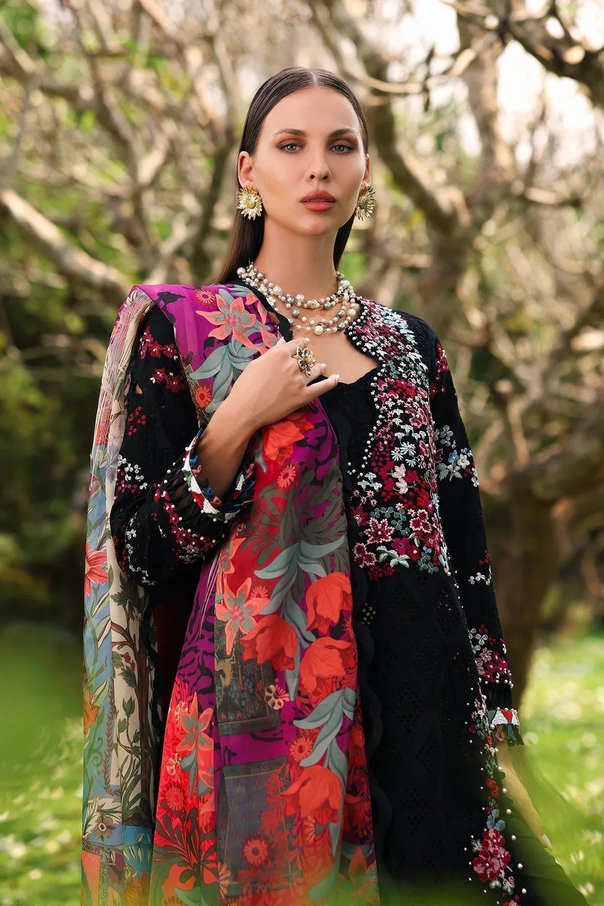 Afrozeh | Lawn 25 | Elva - Rang-e-Khaas