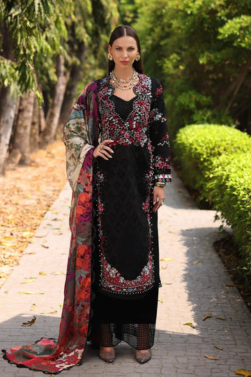 Afrozeh | Luxury Embroidered & Printed Lawn | Elva - Rang-e-Khaas