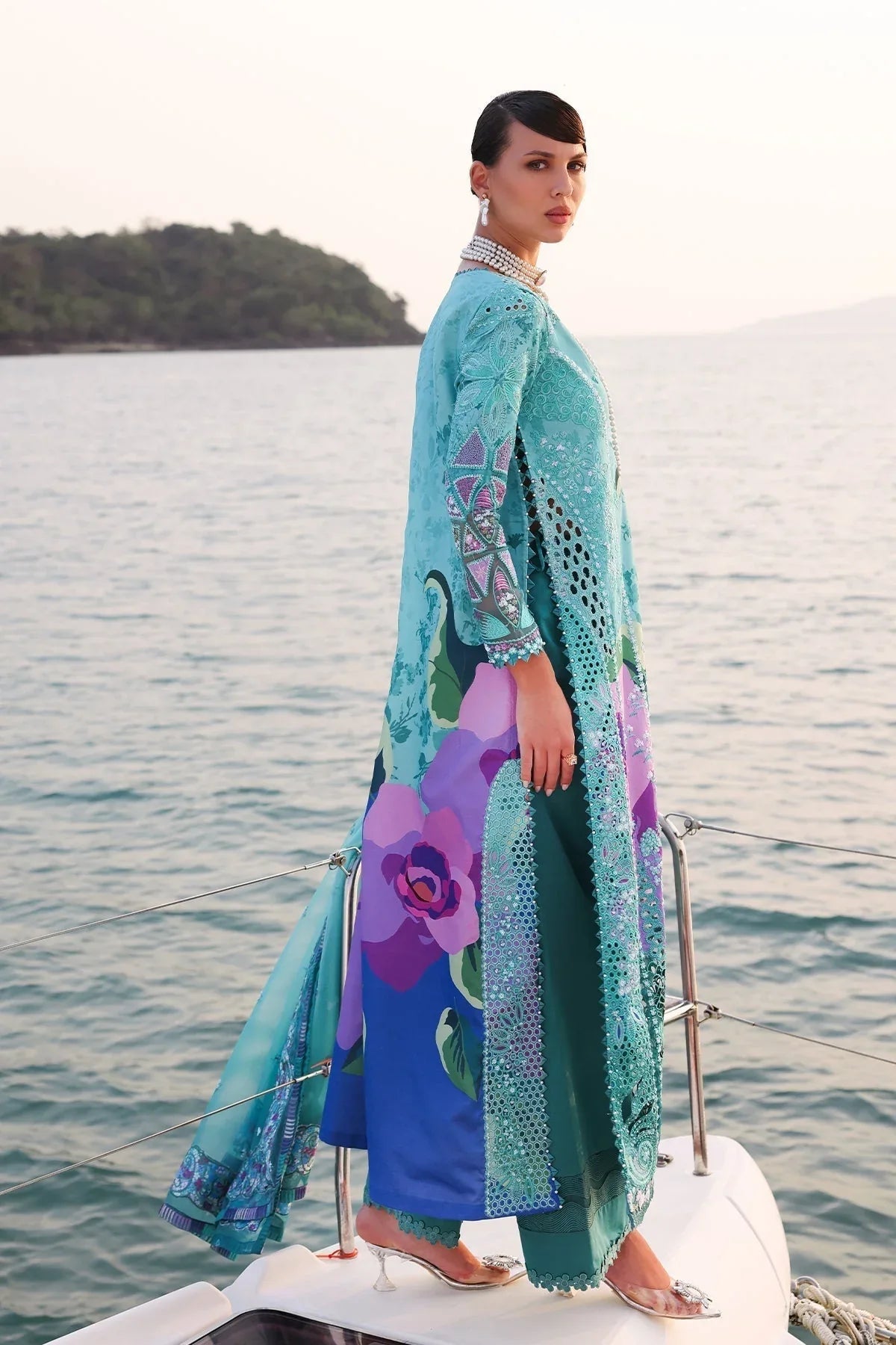 Afrozeh | Lawn 25 | Sovana - Rang-e-Khaas