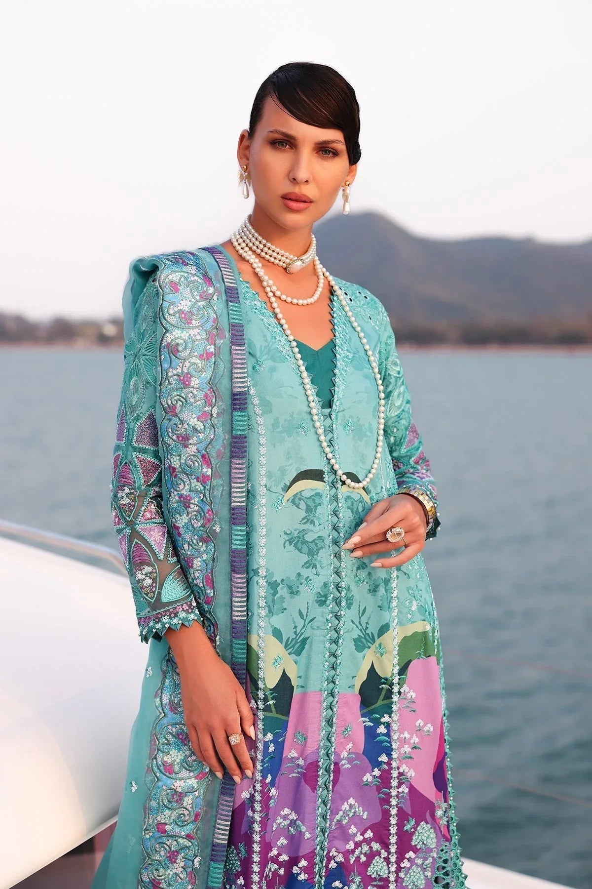 Afrozeh | Lawn 25 | Sovana - Rang-e-Khaas