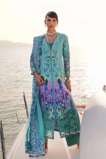 Afrozeh | Luxury Embroidered & Printed Lawn | Sovana - Rang-e-Khaas